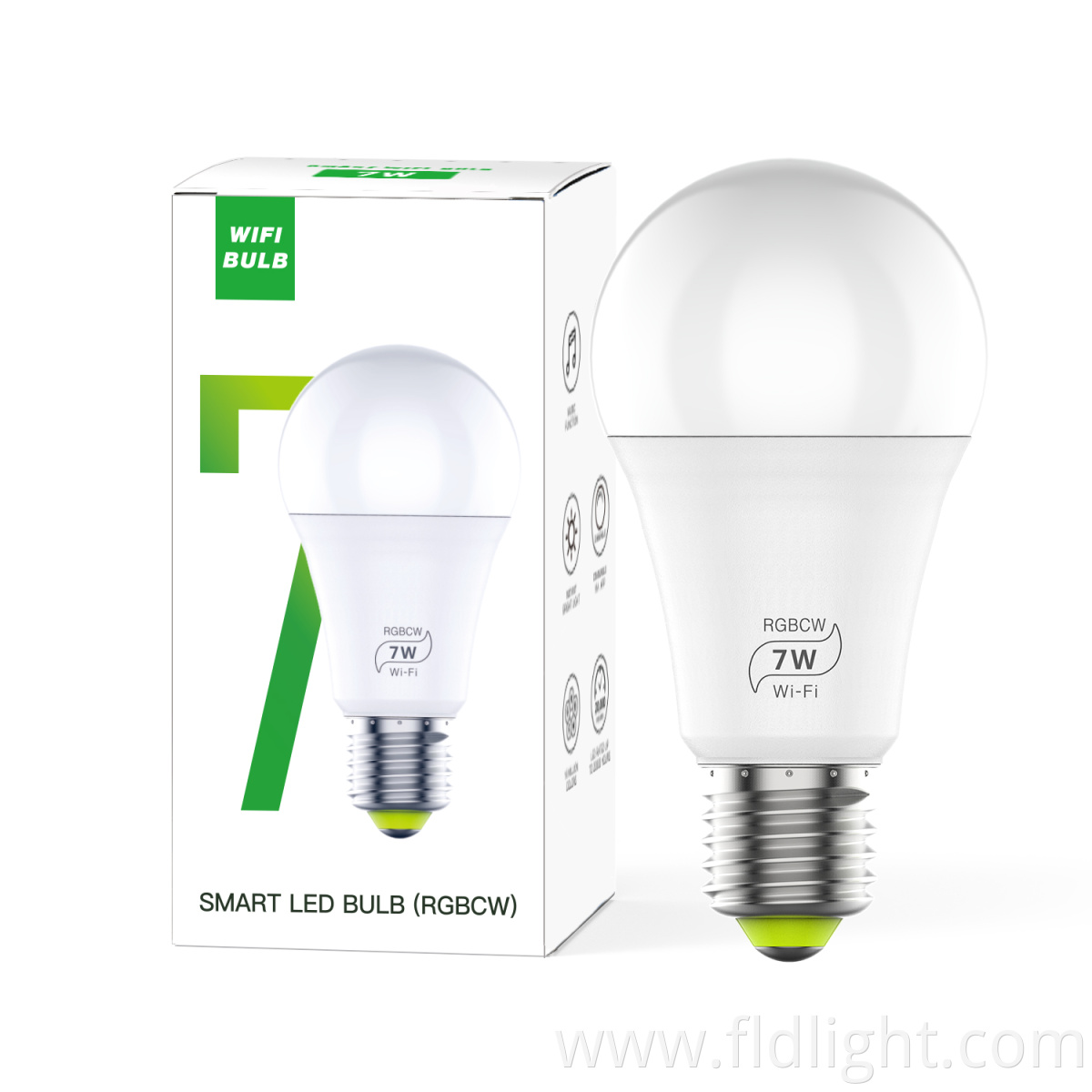 9w RGBWW Wifi Smart Light LED Bulb